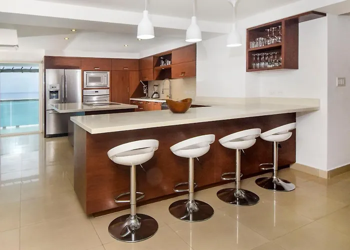 Stunning 6th Floor Luxury Large Wraparound Terrace Palmar 6a * Cozumel