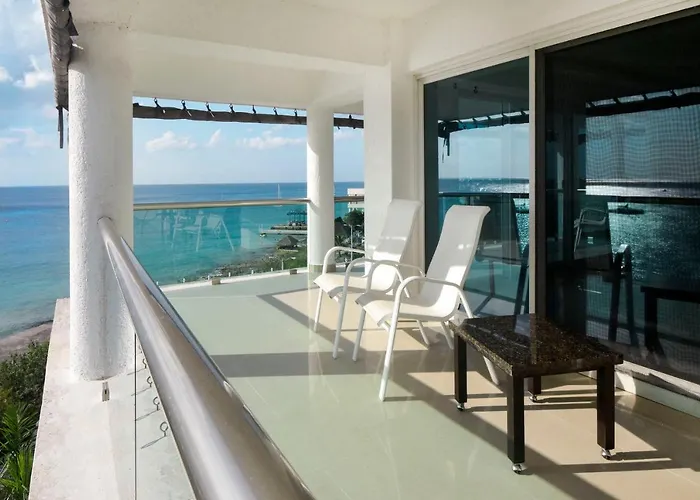 Stunning 6th Floor Luxury Large Wraparound Terrace Palmar 6a * Cozumel