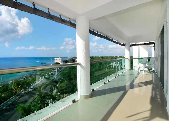 Stunning 6th Floor Luxury Large Wraparound Terrace Palmar 6a